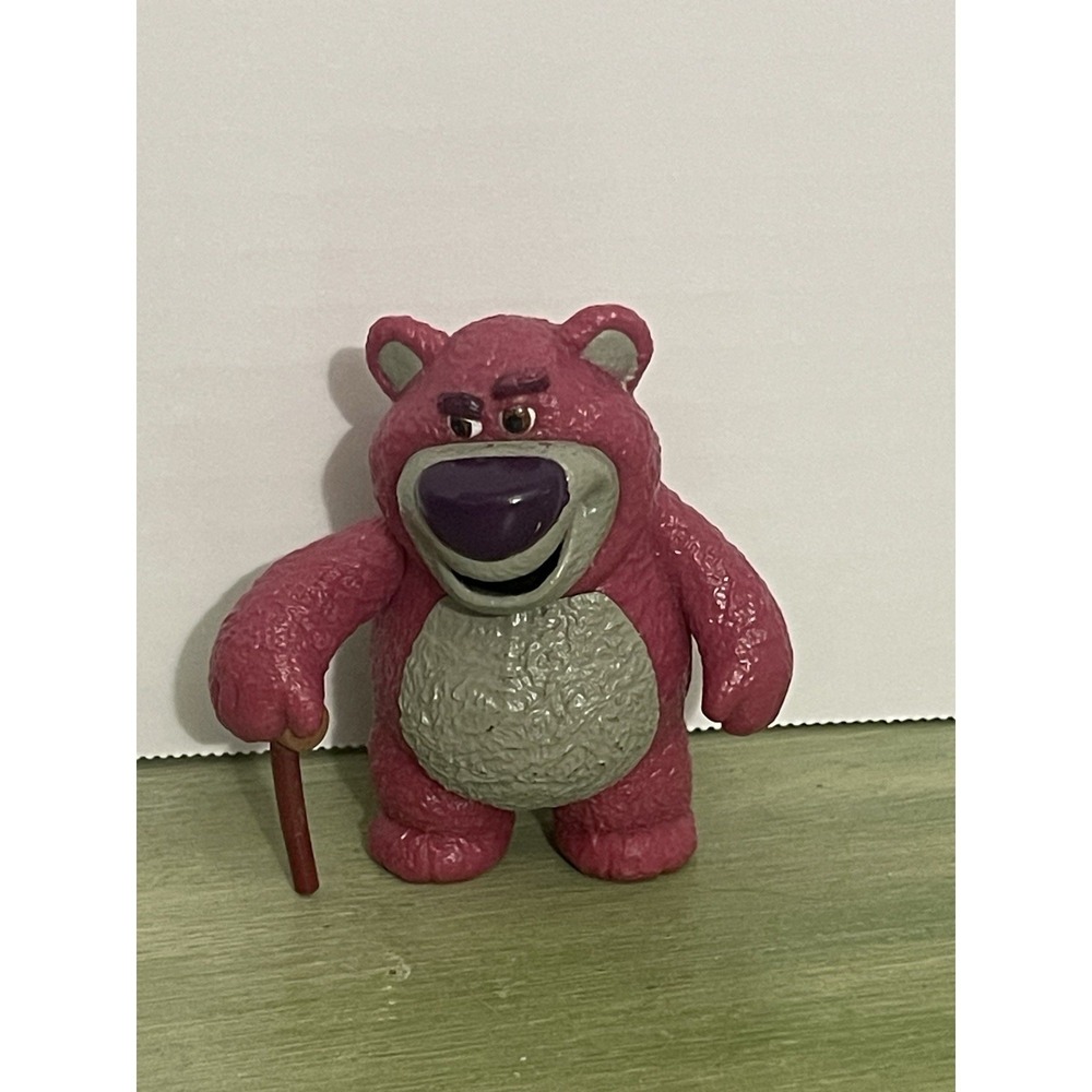 Toy Story 3 Lots O Huggin Bear 3 1/4" PVC Plastic Figure Pixar Disney Lotso
